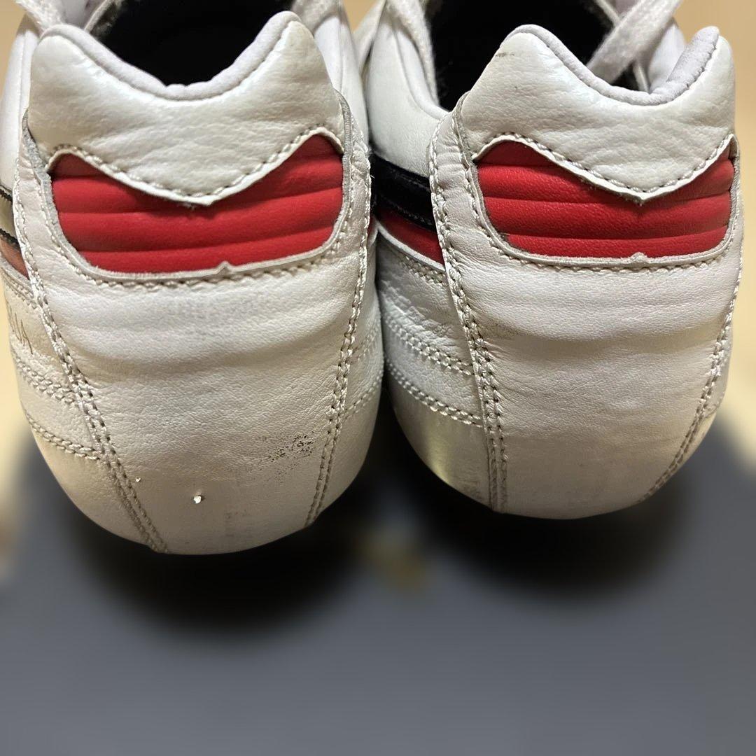 【N☆☆専用】ミズノ　モレリア2JAPAN クロスステッチ　白　ホワイト