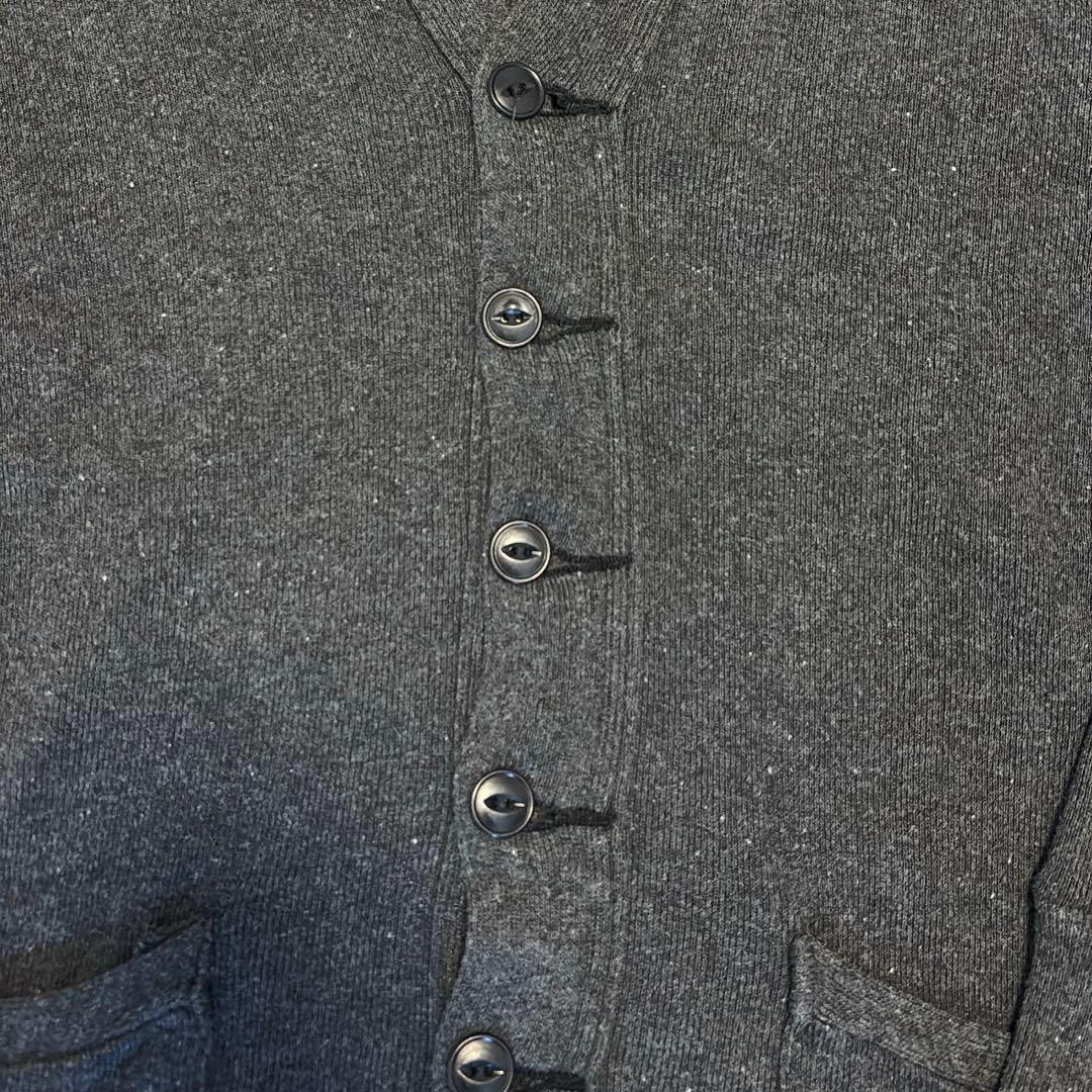 50s ごま塩　スウェットカーディガン　salt and pepper コットン