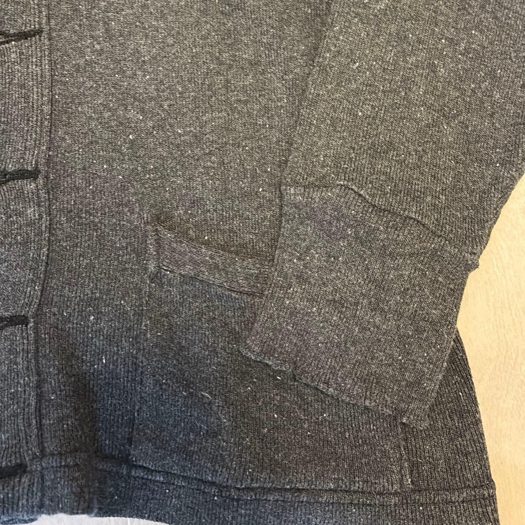 50s ごま塩　スウェットカーディガン　salt and pepper コットン