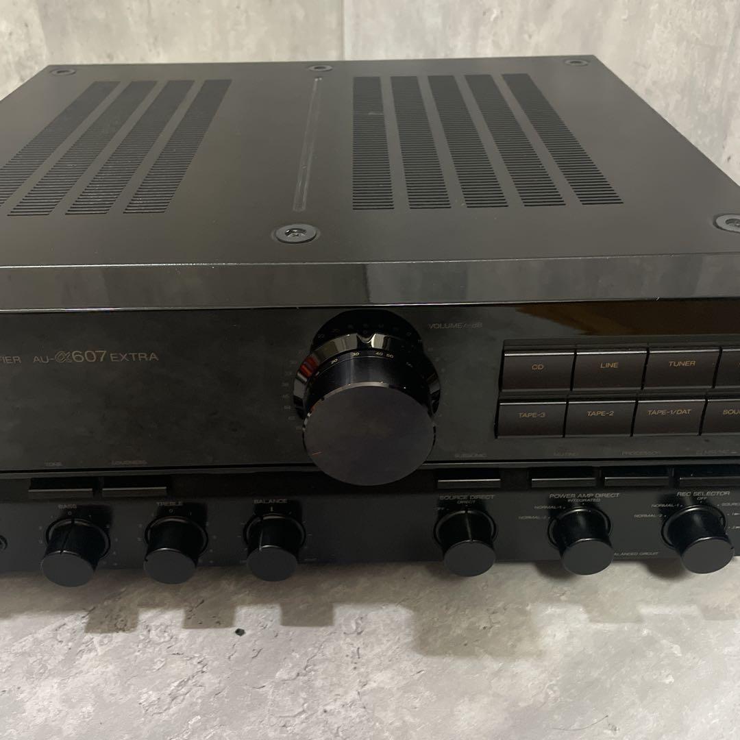 希少・無印 SANSUI AU-α607 EXTRA サンスイ アンプ 現状品