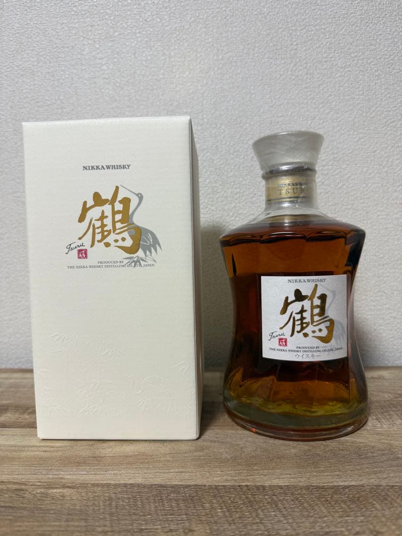 ニッカウヰスキー 鶴 700ml 43% オリジナルボックス付き　蒸溜所限定