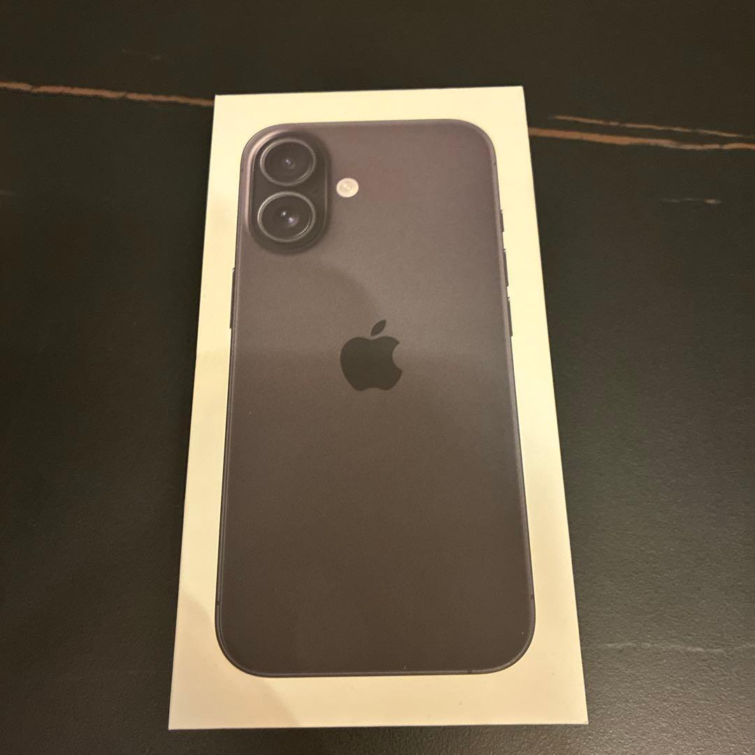 毎日値下げ！完全新品未開封！iPhone16 ブラック 128GB