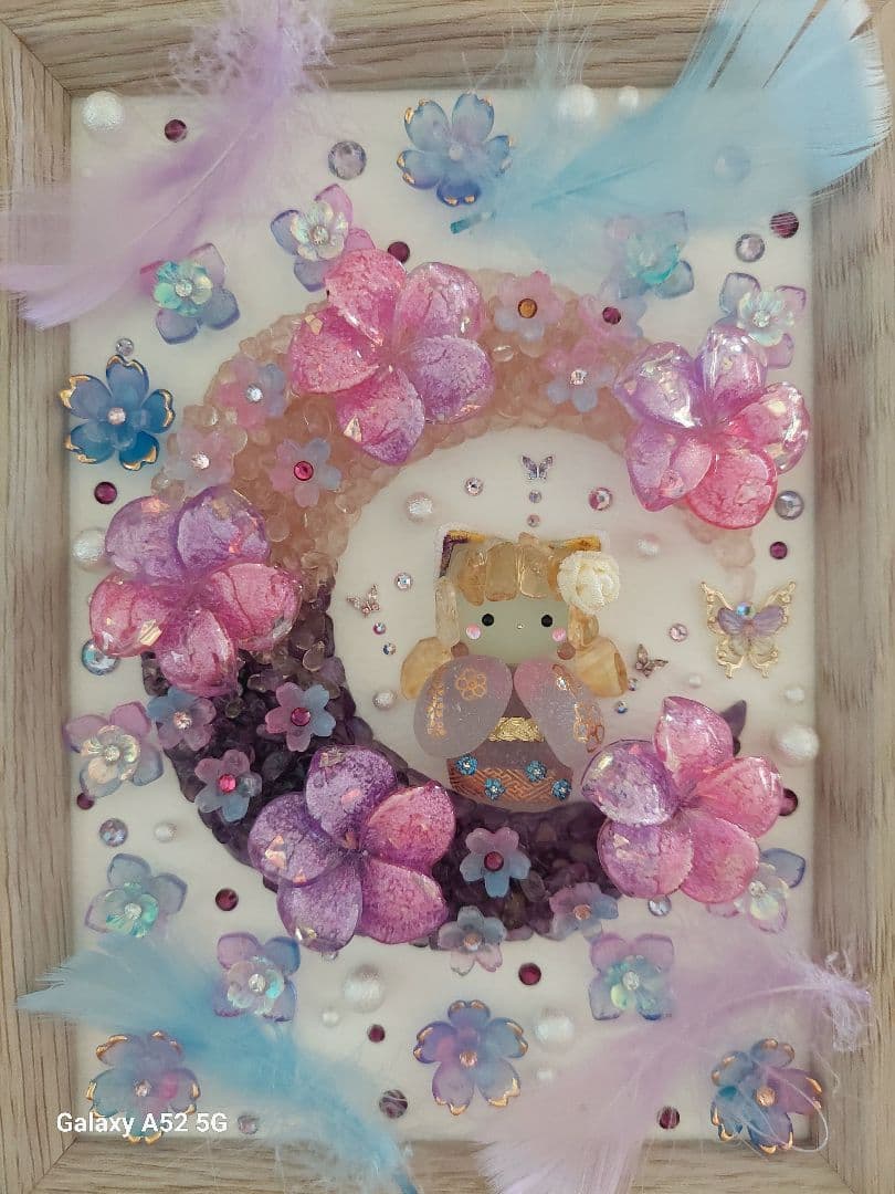 シーグラスアート Flower Moon♪ 専用です(♡ᴗ͈ˬᴗ͈)