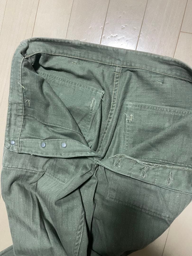 usarmy ベイカーパンツ 13star ヘリンボーン W40 股下71