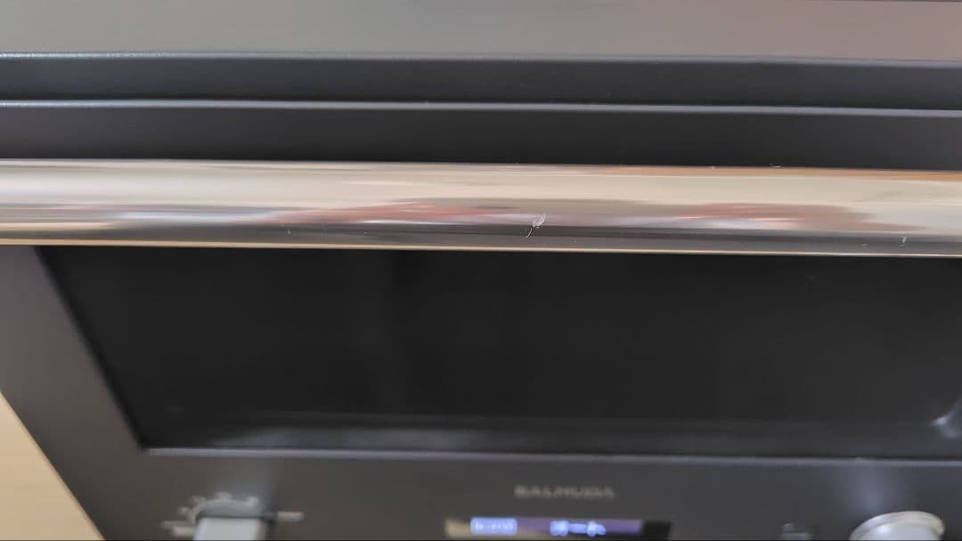 極美品 BALMUDA K04A-BK オーブンレンジ004