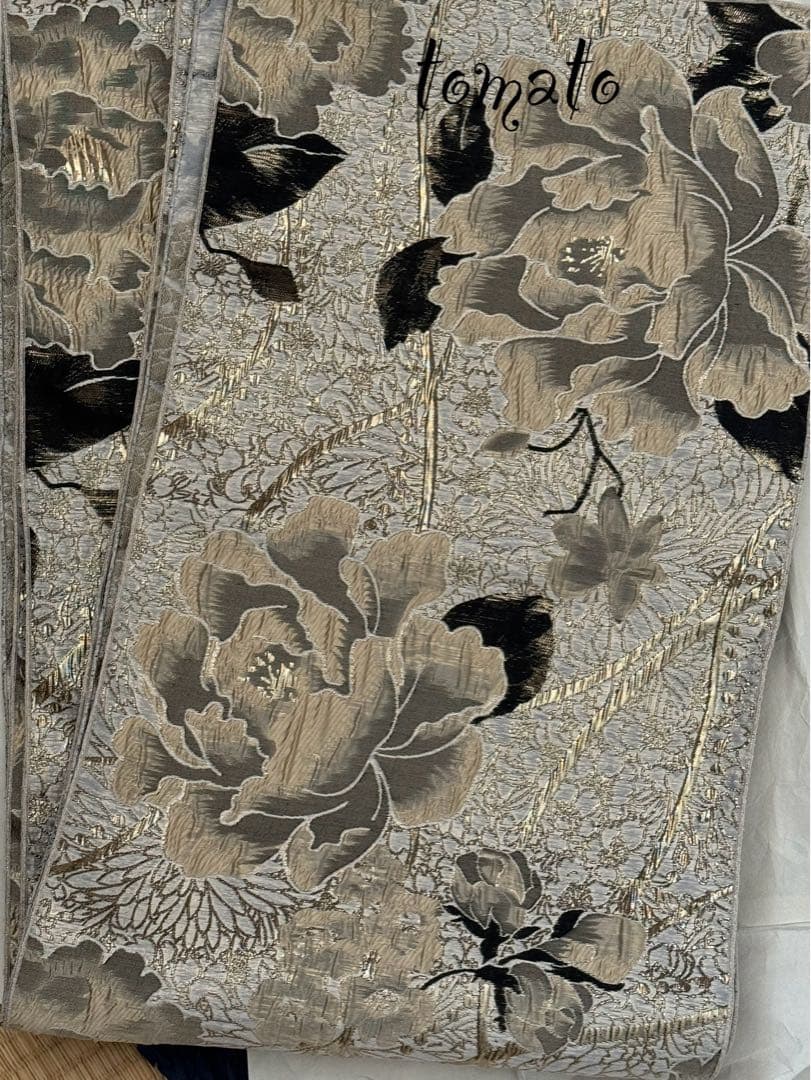 大人兵児帯【シャクヤク】　【メタル】のセット