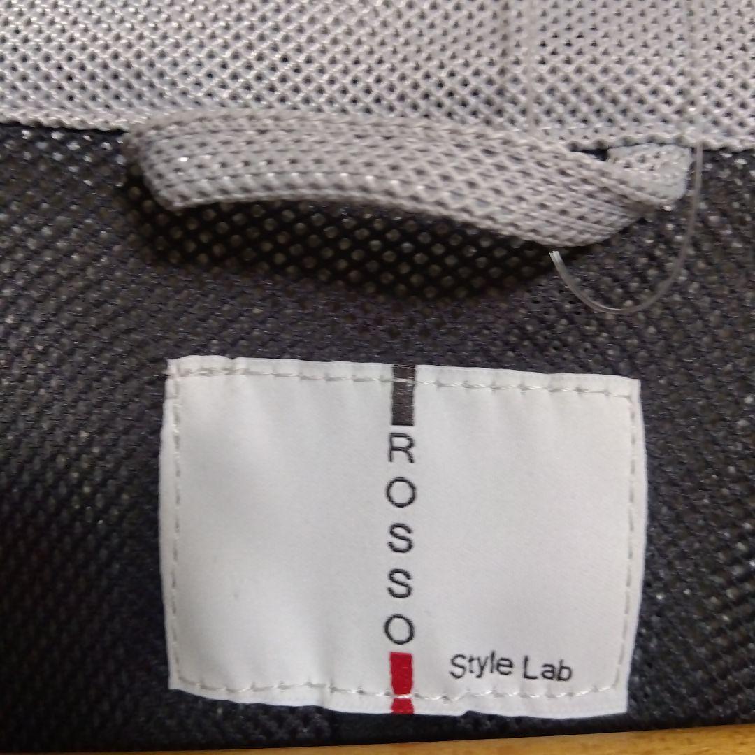 rossostylelab メッシュ ライダースジャケット グレー Sサイズ