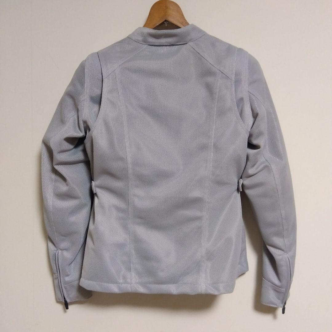 rossostylelab メッシュ ライダースジャケット グレー Sサイズ
