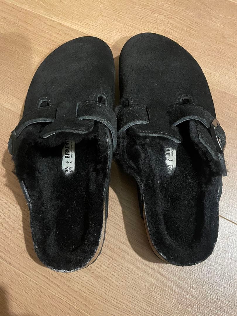 未使用 ビルケンシュトック Boston BIRKENSTOCK 24.5 38