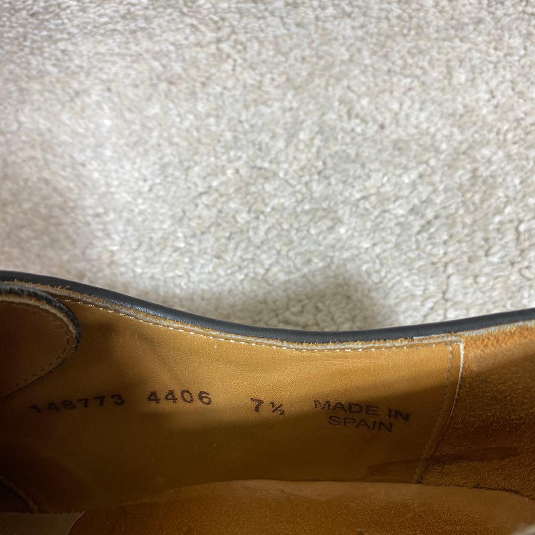 美品 Berwick 4406 プレーントゥ コーティングレザー