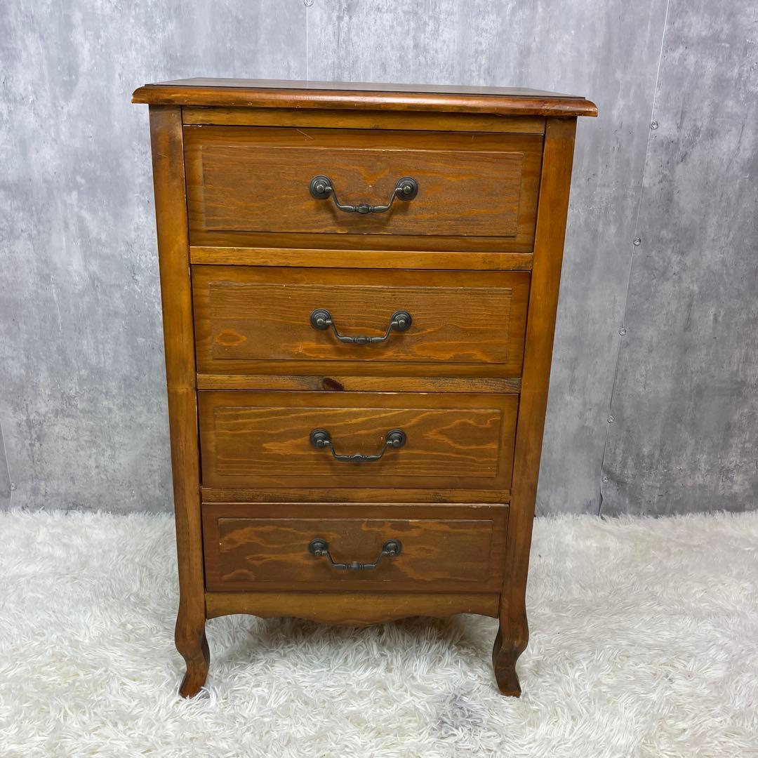 【極美品】木製チェスト 猫脚 アンティーク 高級家具