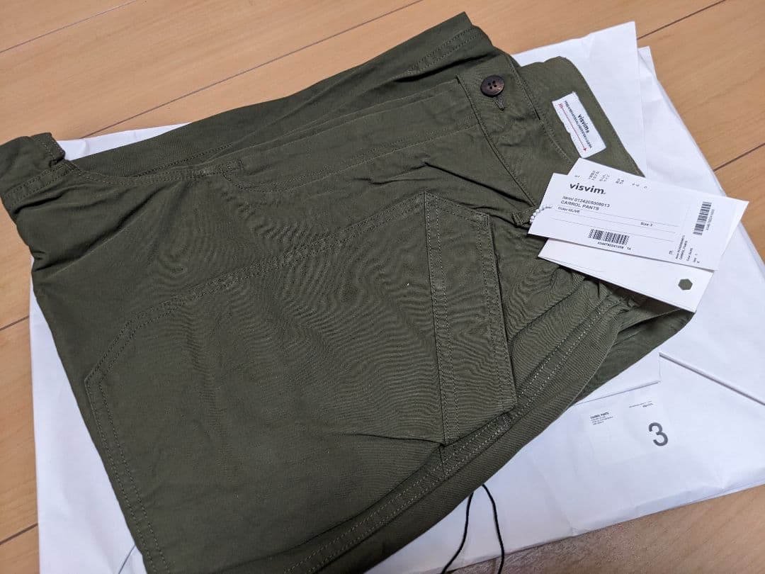 新品　VISVIM ビズビム　CARROL PANTS