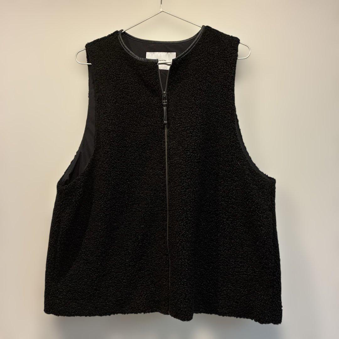 【美品】FRAMeWORK ボアベスト25AW