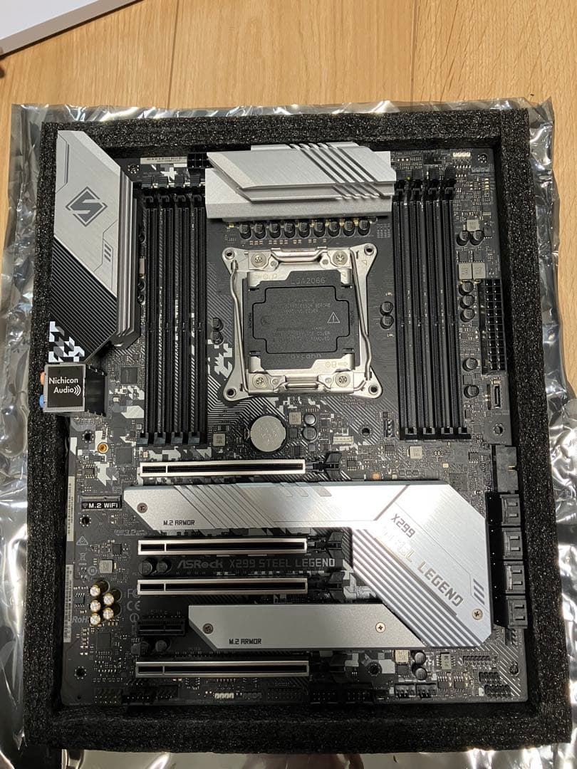 マザーボード x299 steel legend