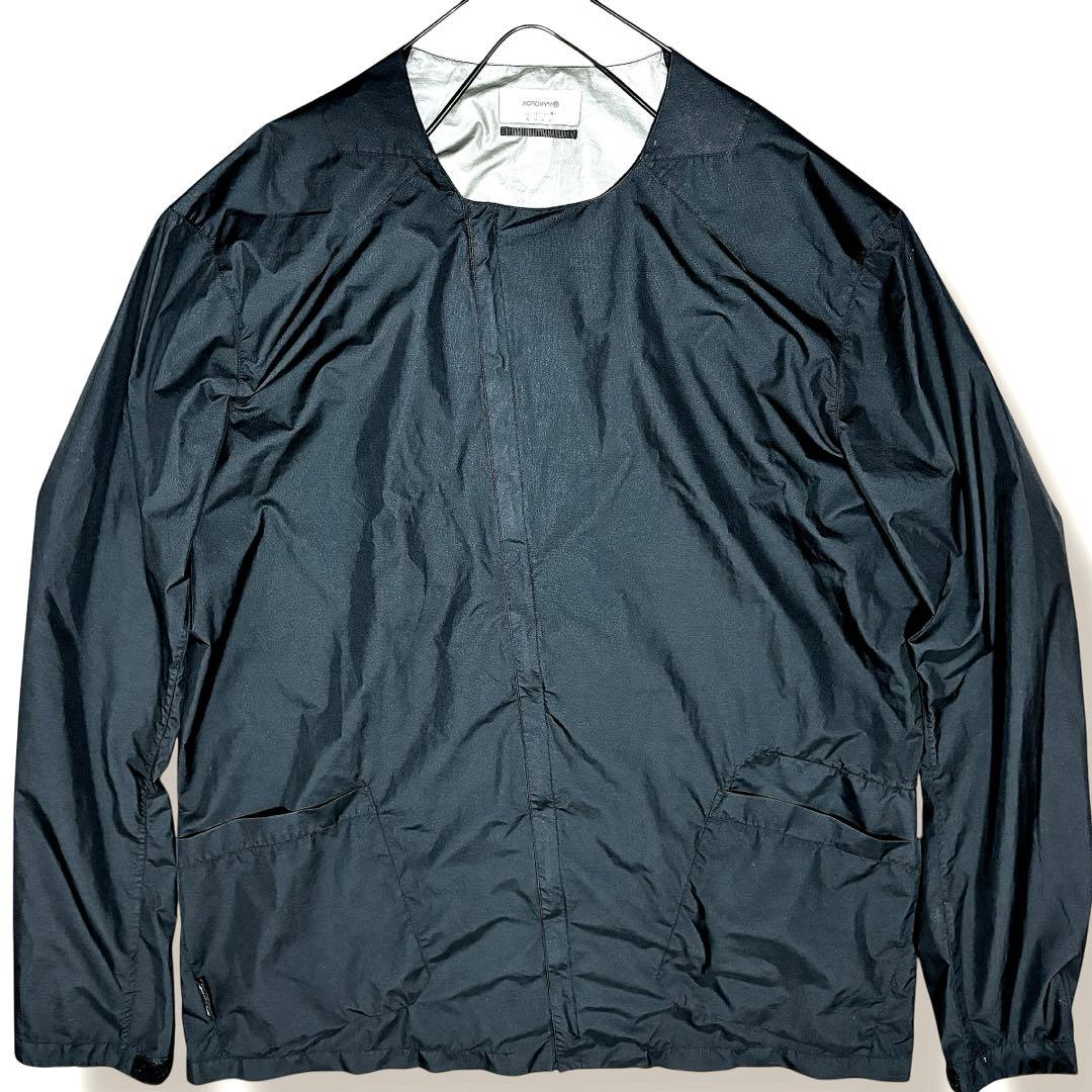 ACRONYM/WS-J24/ゴアテックス/ノーカラージャケット/黒/XL