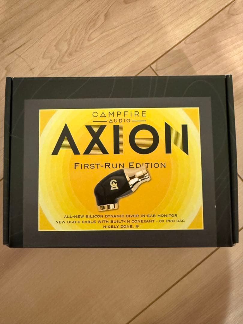 イヤホン CampfireAudio Axion First-run edition