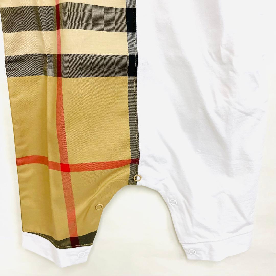 【新品タグ付】BURBERRY バーバリー 半袖ロンパース 食事エプロン セット