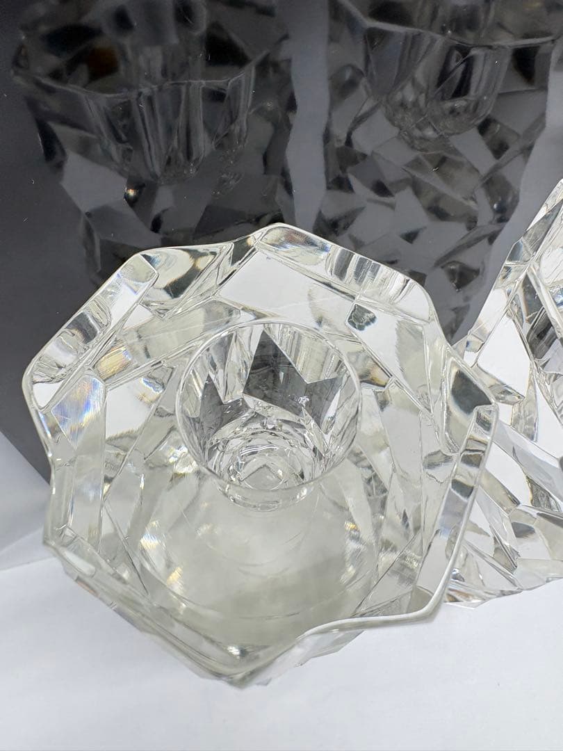 ○*様 TIFFANY&Co. クリスタル キャンドルスタンド ペア