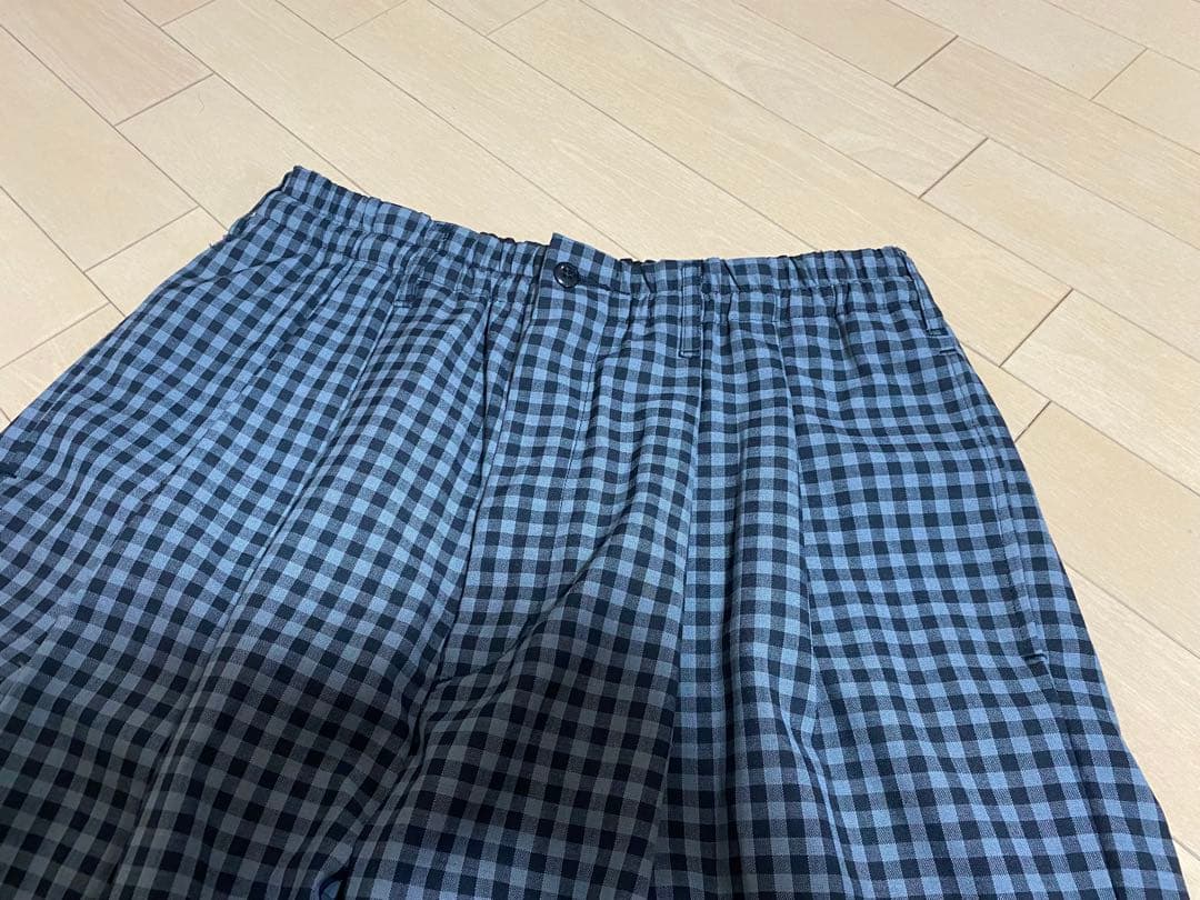 cootie productions ワークショーツ（ギンガムチェック）