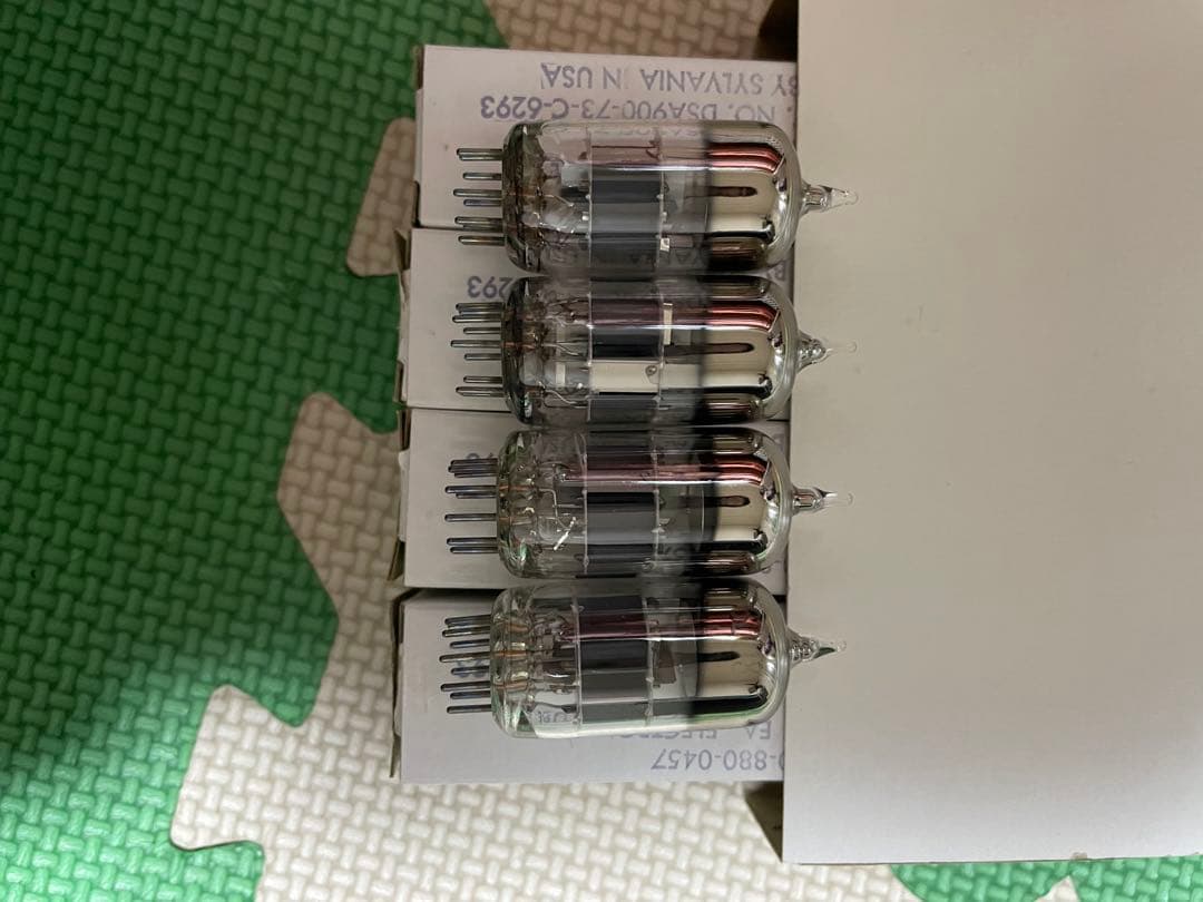 JAN 6DJ8 (6922/ECC88) 真空管4本セット USA製