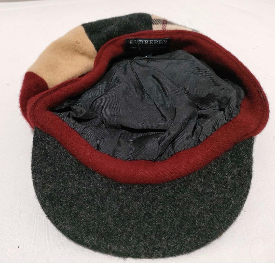 カサブランカ　バーバーリー　BURBERRY　キャスケット　キャップ