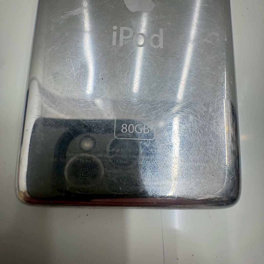 Apple iPod classic A1238 80GB 動作未確認 nk01