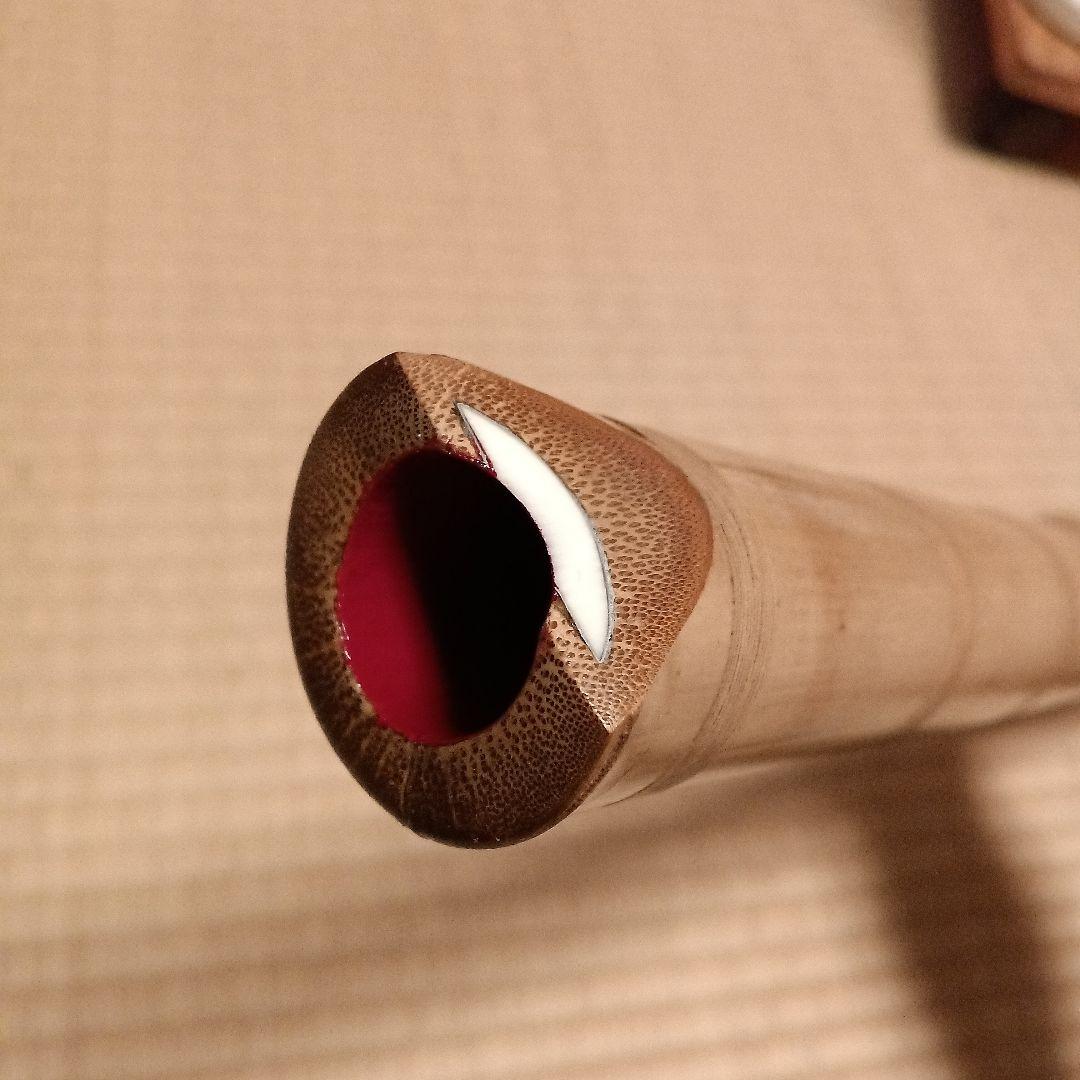 尺八本体 竹製 一尺八寸管