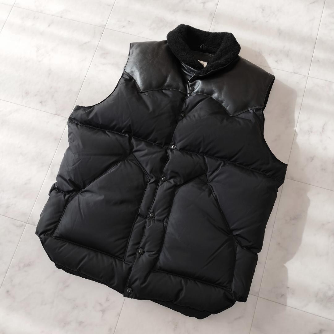 ロッキーマウンテンフェザーベッド クリスティベスト 42 XL ブラック 日本製