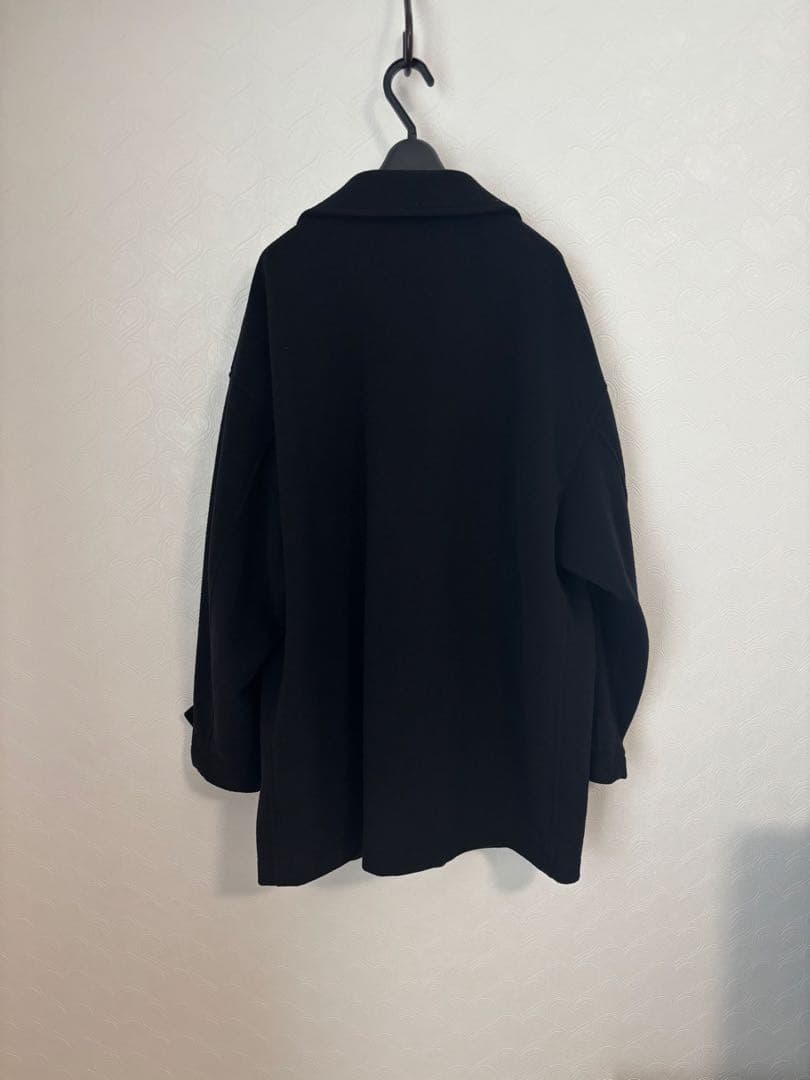 confect ウールカシミアフリースワークコート