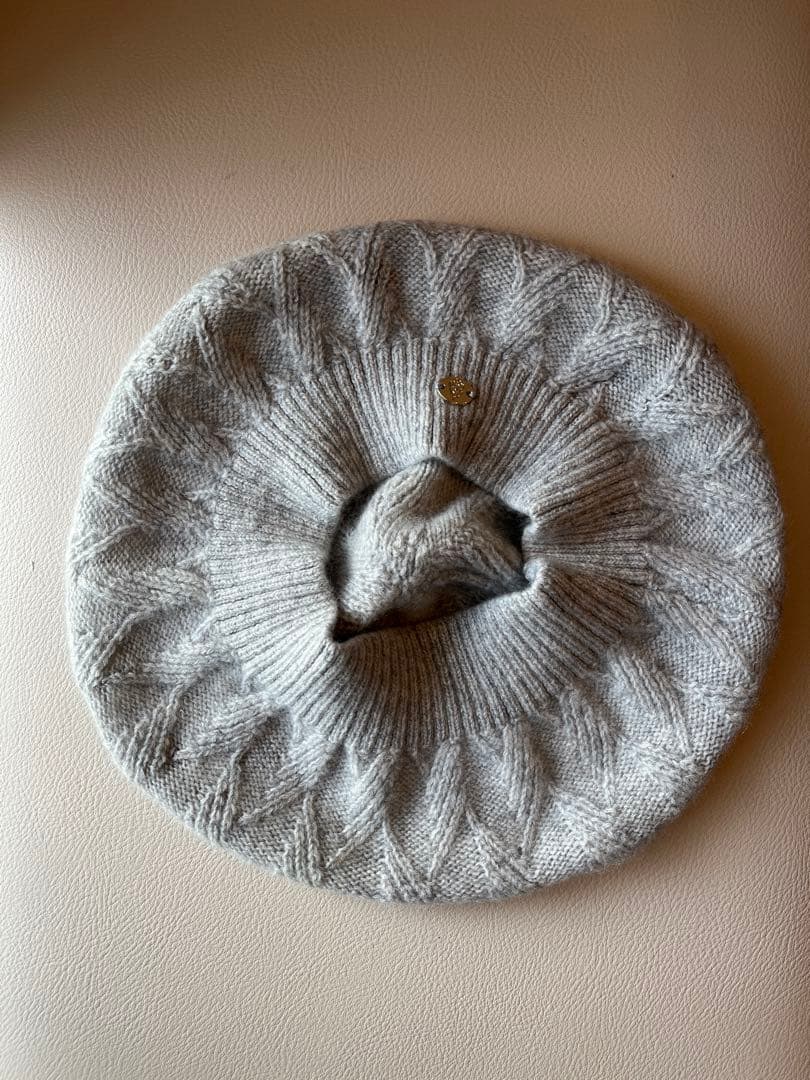 【マッキー様】　ヘレンカミンスキー　カシミヤ　ベレー帽　グレー