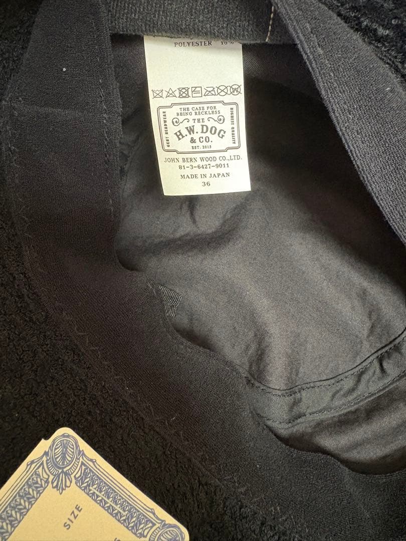 THE H.W.DOG&CO パイル　トラッカー　バケットハット　D-00901