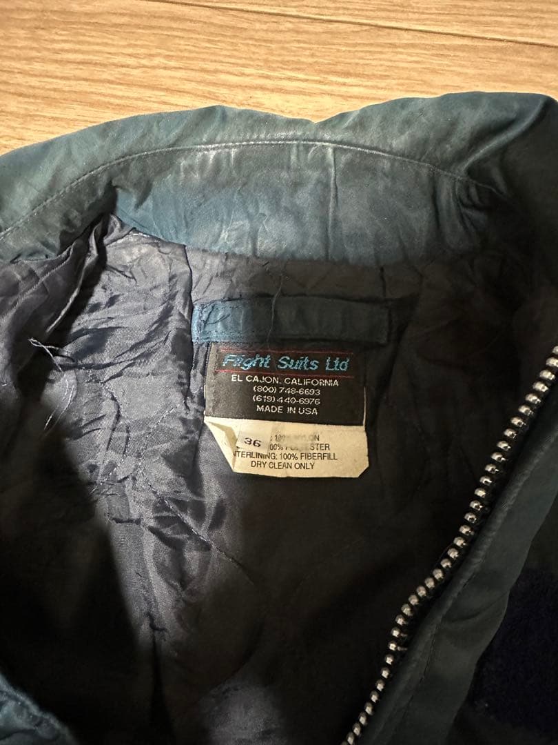 希少90s USA製 Flight Suits CWU-45/P 36 ネイビー