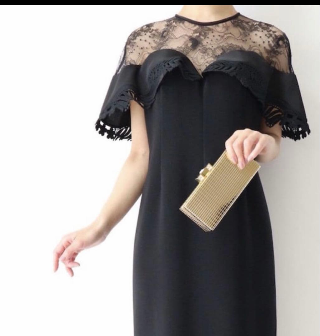 mame Leaver Lace Classical Dress マメクロゴウチ