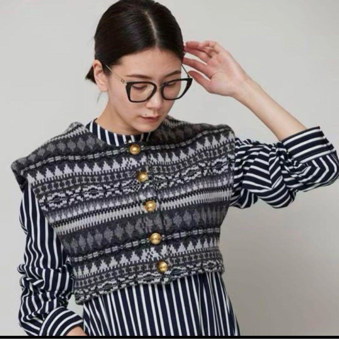 e*m様 カレンソロジー　フェアアイルニットベスト