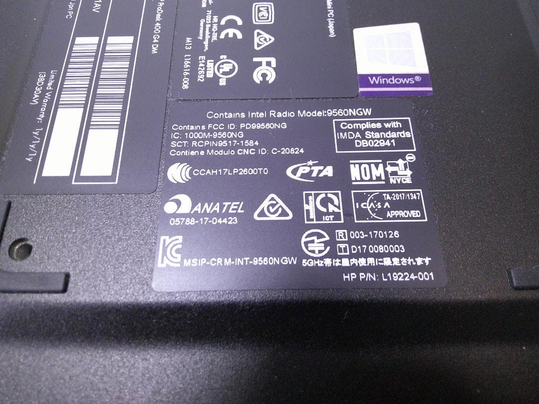 HP社　Prodesk400　G4　DM　ミニデスクトップPC