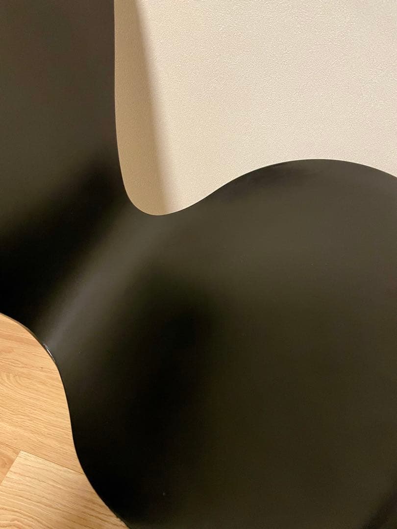 セブンチェア フリッツ・ハンセン ブラック キャスター付 昇降式