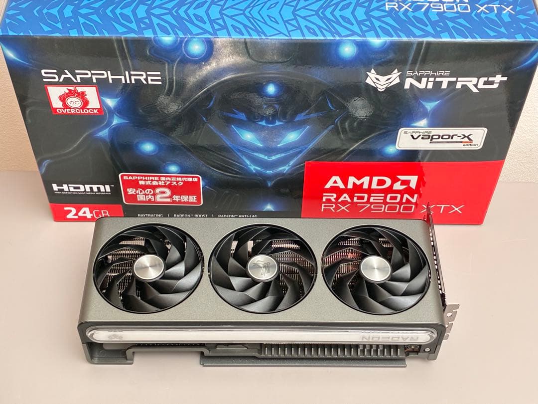 SAPPHIRE NITRO+ Radeon RX 7900 XTX 新品同様