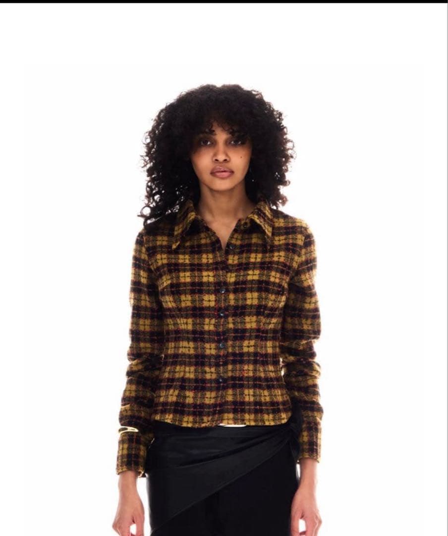 トップス BEEDEN CHECKED JUST FIT SHIRT