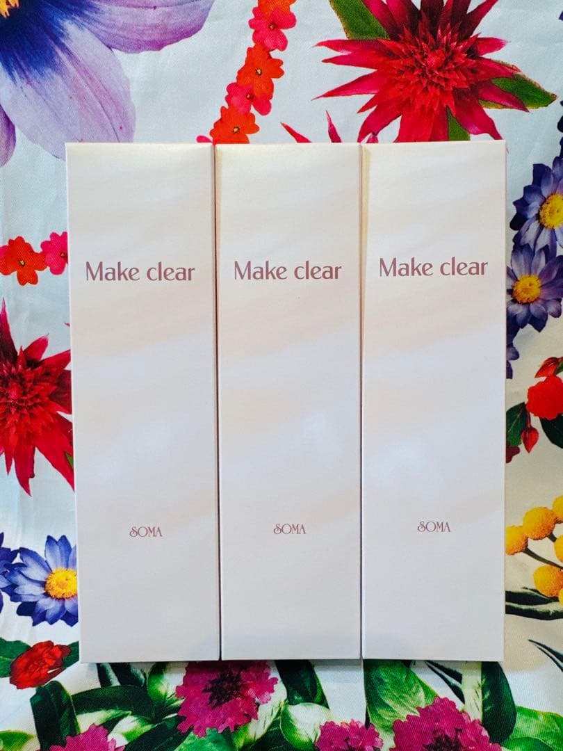 mm【正規品】ソーマ化粧品★メイククリア 3本セット
