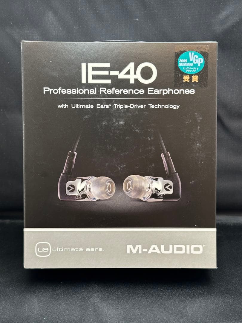 【新品未開封】M-AUDIO IE-40 イヤホン　おまけつき