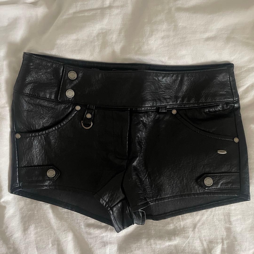 bohemian seol レーザーショートパンツ