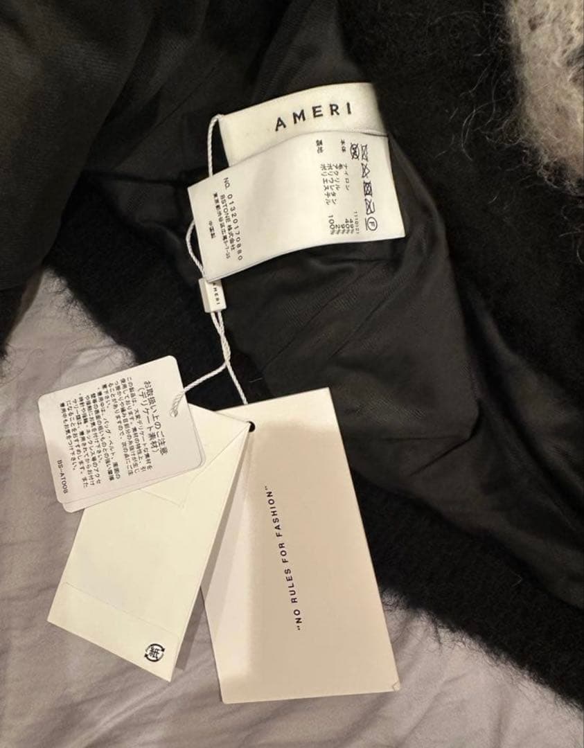 yuu　AMERI VERONICA JACQUARD KNIT