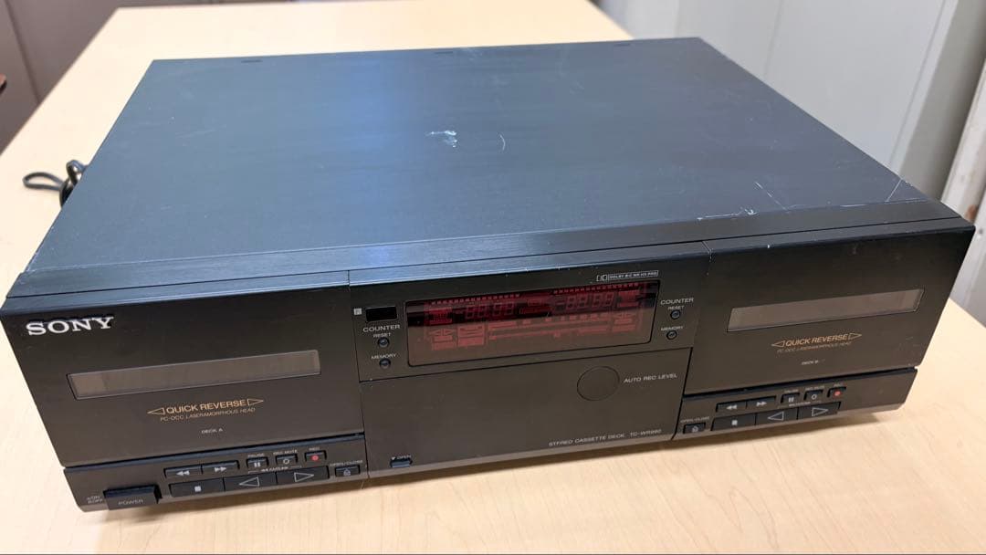 ラジオ・コンポ SONY DOLBY B-C NR HX PRO