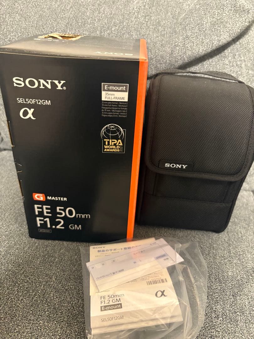 SONY FE 50mm F1.2 GM レンズ早い者勝ち