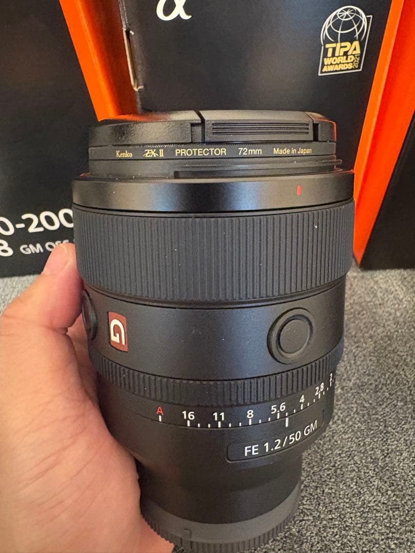 SONY FE 50mm F1.2 GM レンズ早い者勝ち