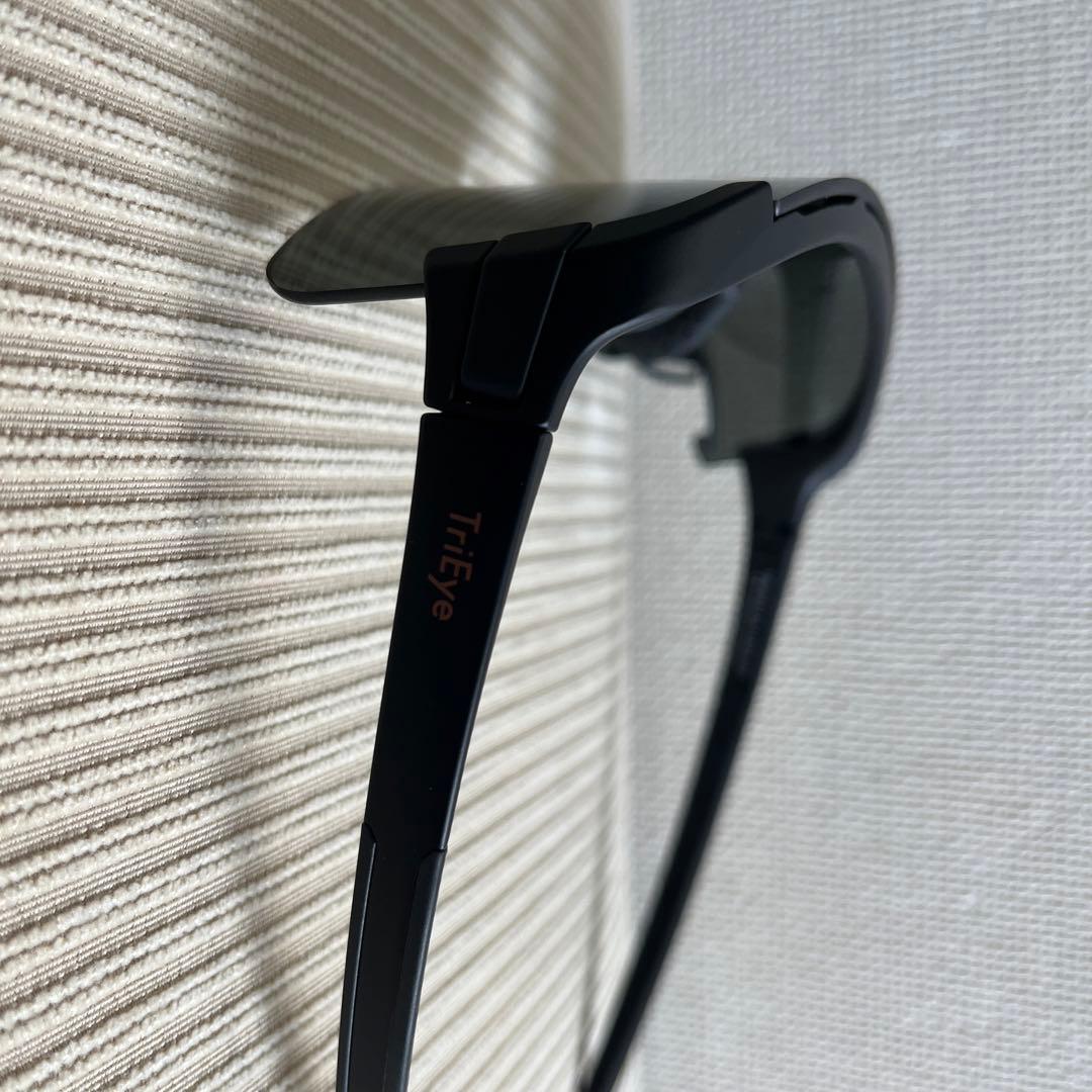 TriEye アイウェア サイクリングメガネ バックミラー付き