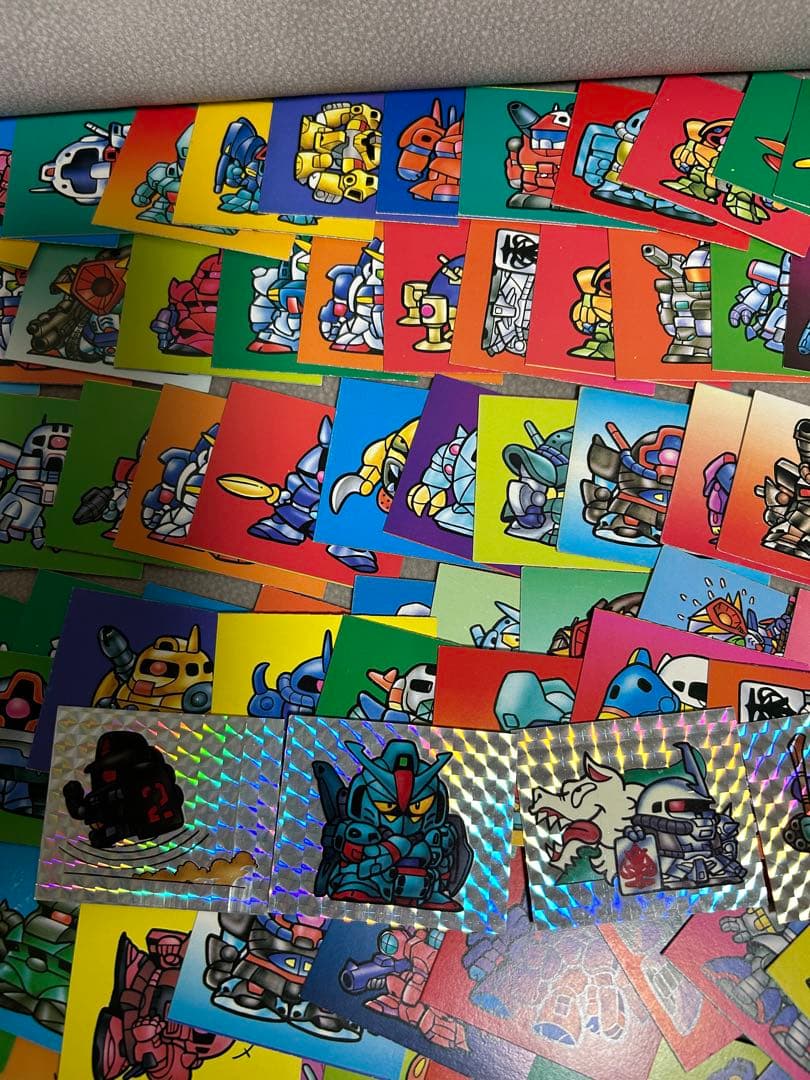 【美品】スーパーディフォルメ ガンダムワールド カード244枚