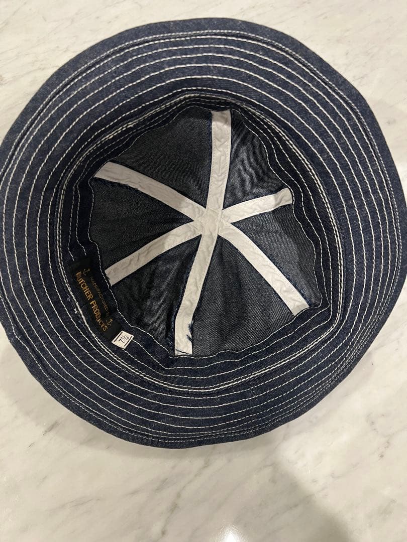 ブッチャープロダクツ デニム　ハット　アットラスト m37