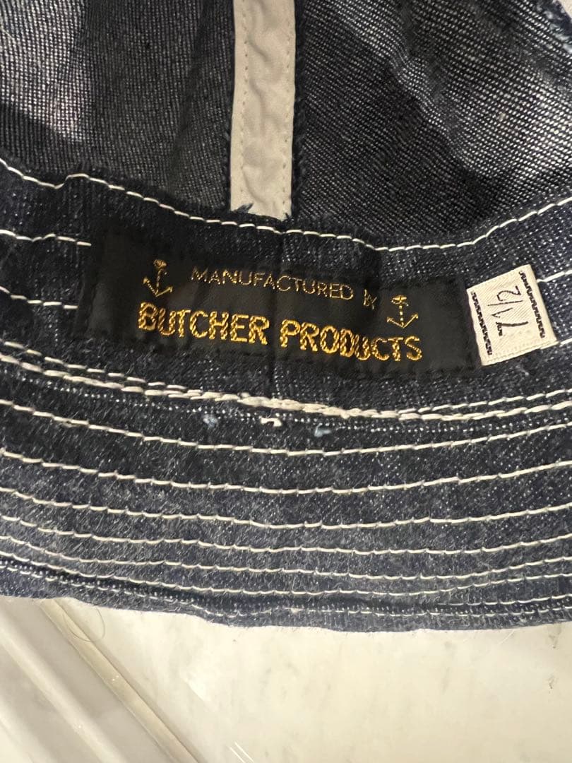 ブッチャープロダクツ デニム　ハット　アットラスト m37