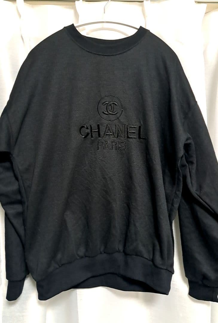 CHANEL ブラック スウェット